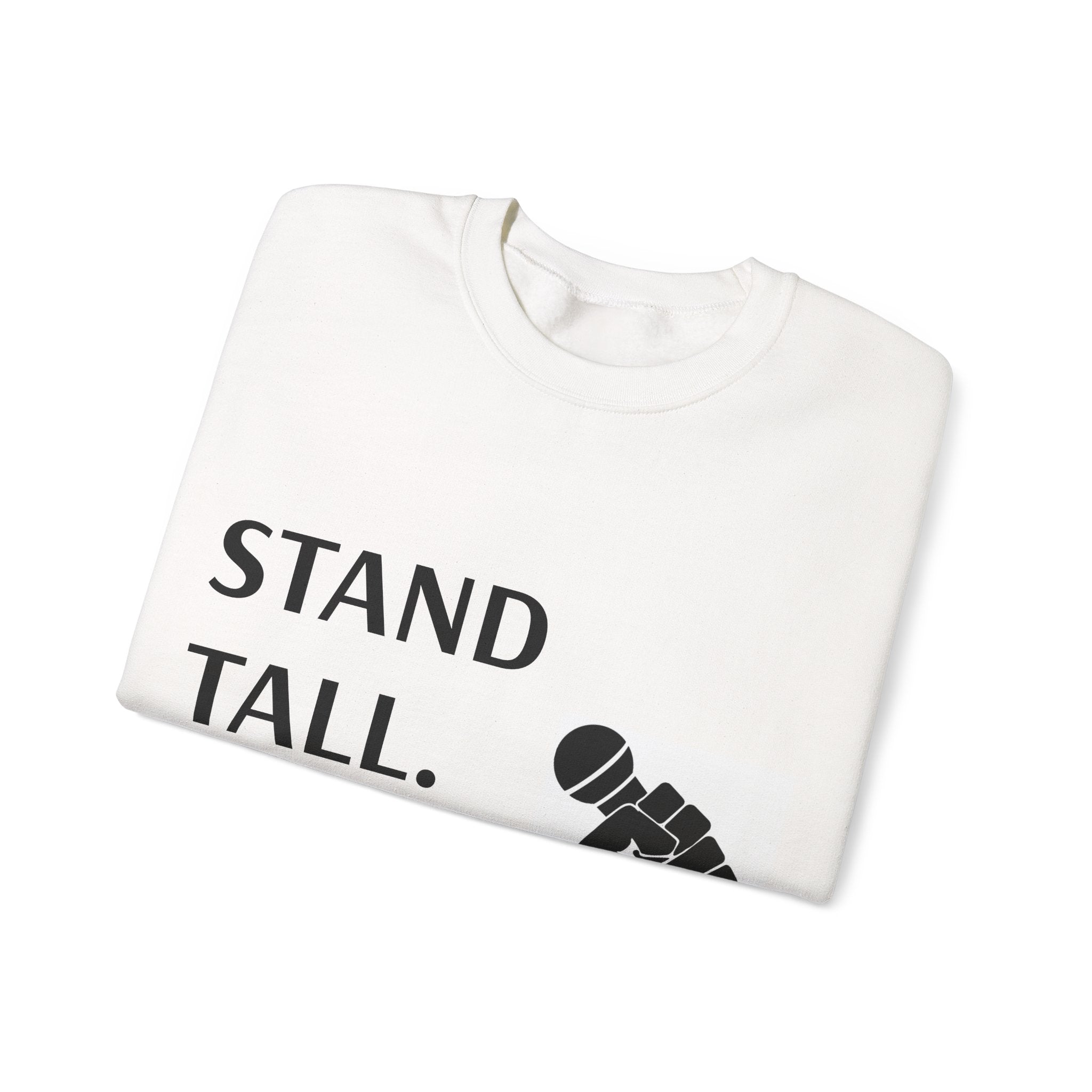Stand Tall. Speak Truth. Crewneck Jumper
