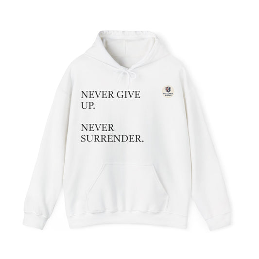 Never Give Up Britannia Rising Hoodie